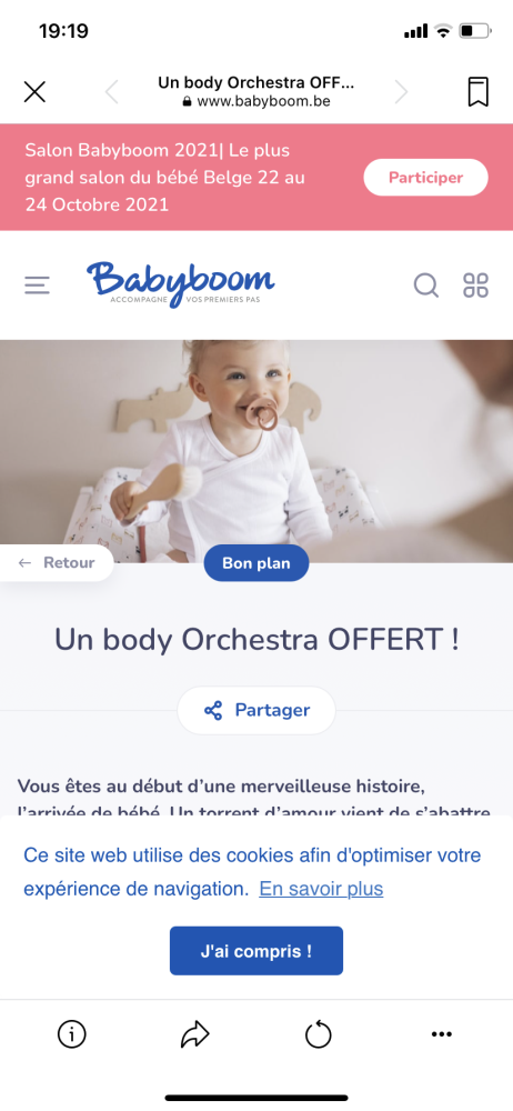 Gratis body bij orchestra https://www.babybo...