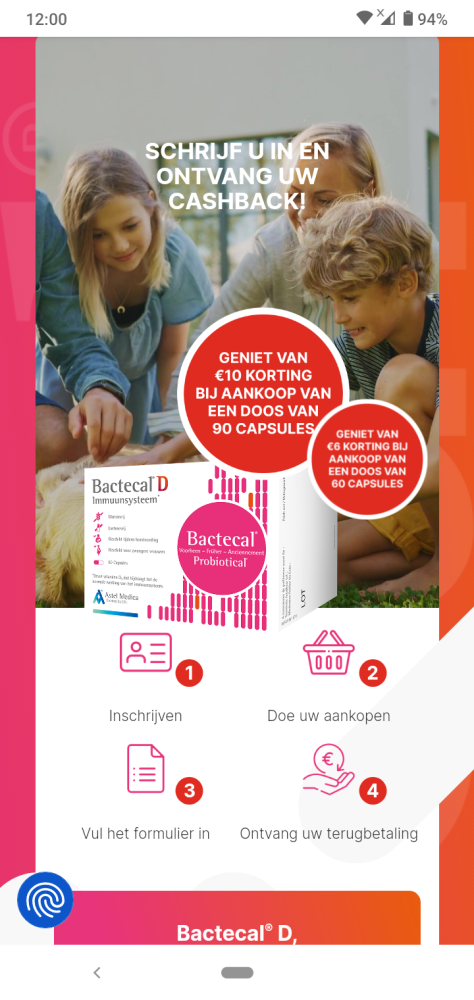 Koop nu Bactecal D online of in je favoriete...