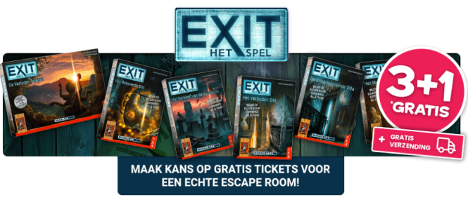 999 Games Beleef de escape rooms van EXIT, nu...