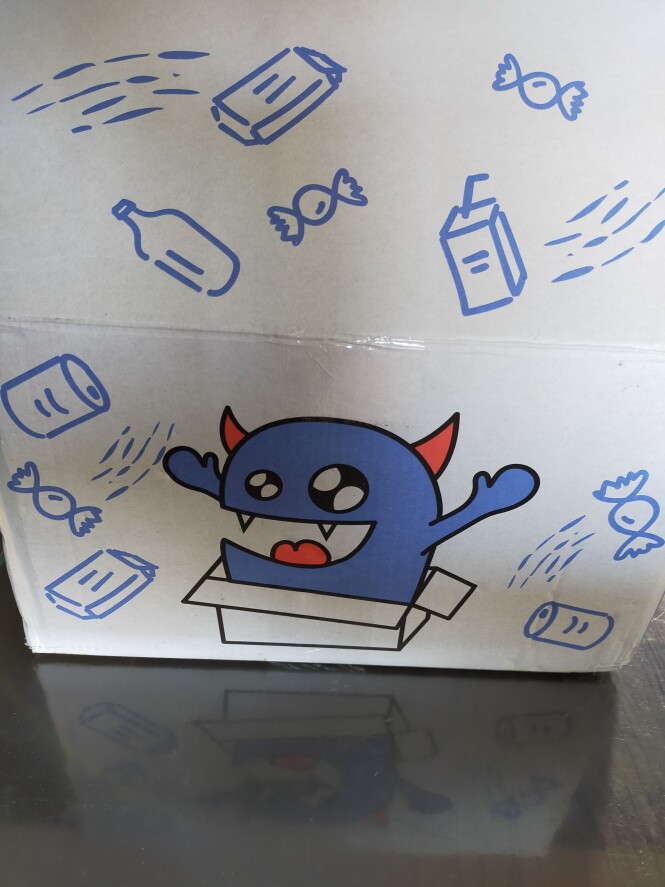 Net de monsterbox ontvangen die ik via jullie...