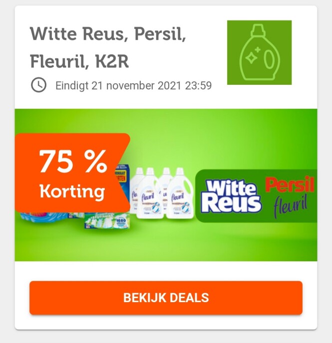 ibood.com tot -75% op witte reus, persil, fle...