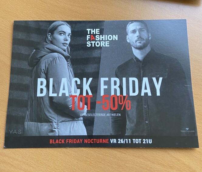 50% korting op heel aantal top kledingmerken...