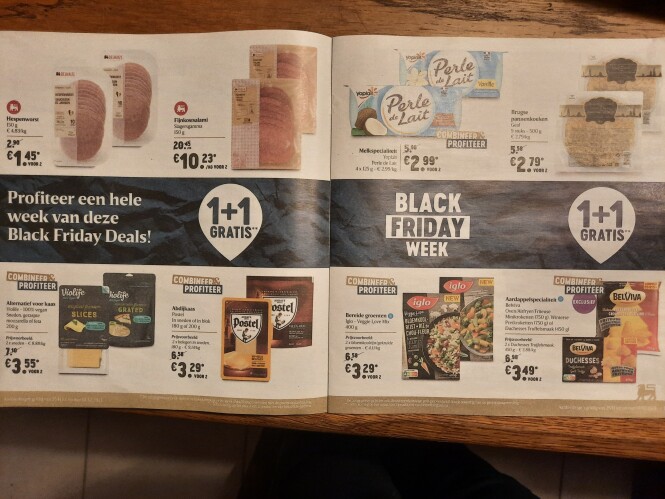 Delhaize 25-11_1/12 1 +1 hespenworst, fijnkos...