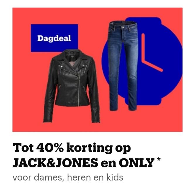 bol.com enkel vandaag korting op jack&jones...