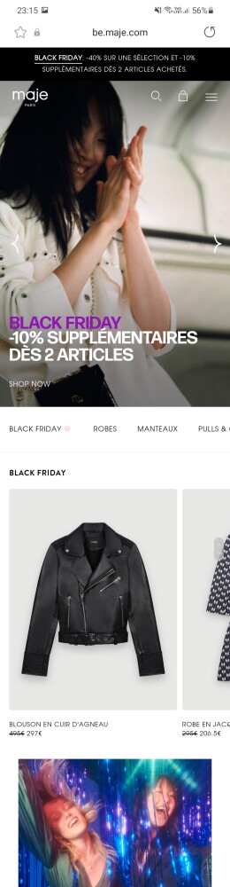 -40% Black Friday korting bij het Franse luxe...