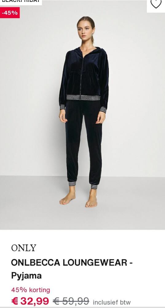 Nu bij zalando 45% korting op deze pyjama van...