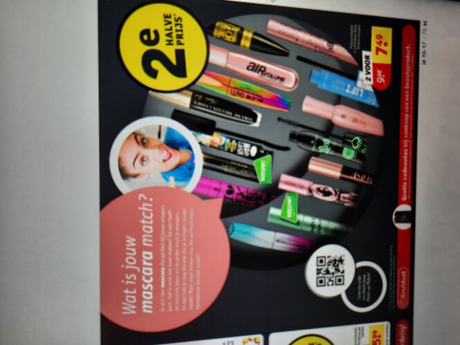 Kruidvat volgende week 2e aan halve prijs op...