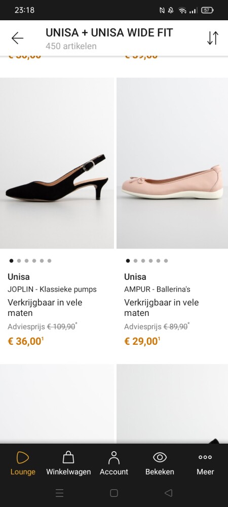 Zalando lounge! Unisa schoenen!! Met superkor...