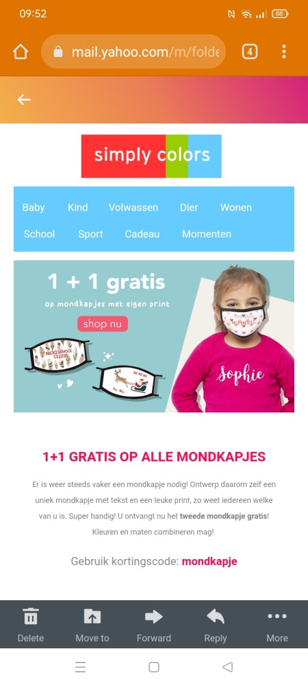 Simply colors! Ontvang nu 1 + 1 gratis op all...