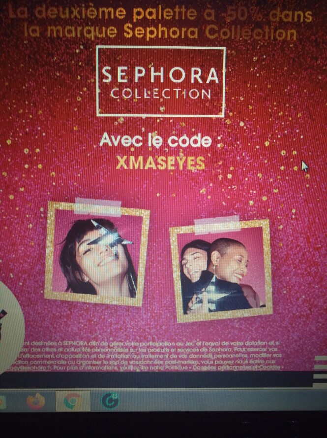 -50% op de 2de kleurenpallet v Sephora www.s...