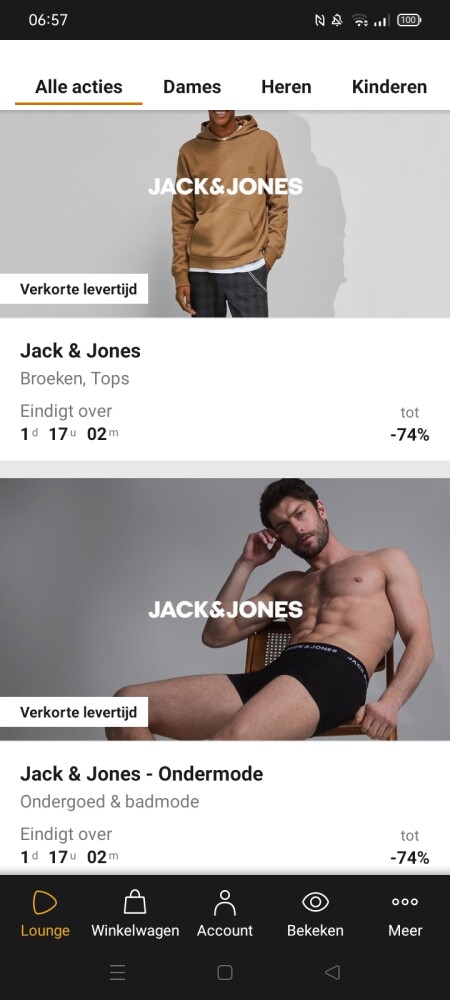 Zalando lounge! Dames, heren en kinderkledij...