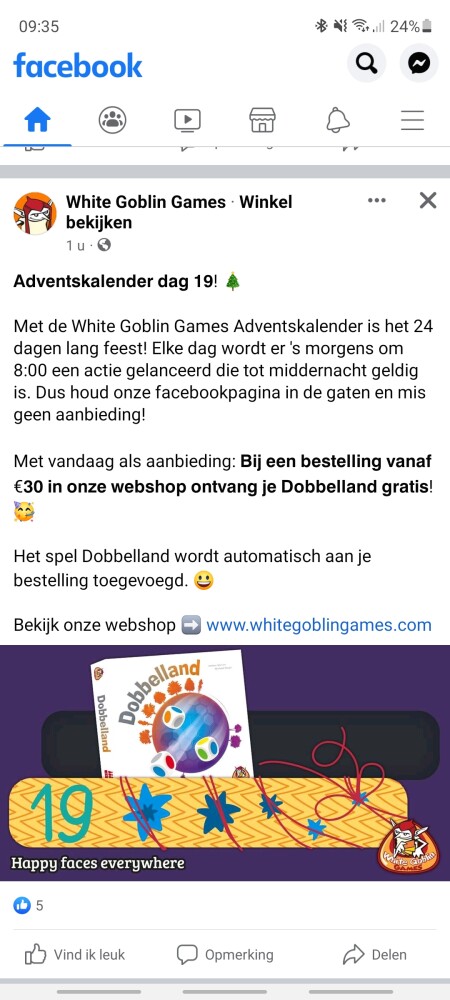 Bi aankoop van €30 spellen op de site van whi...
