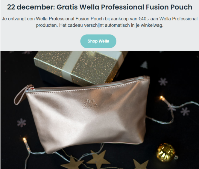 Advent dagdeal bij haarshop.nl: Je ontvangt e...