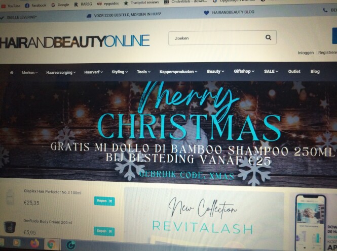 Gratis mi dollo bamboo shampoo 250ml bij aank...