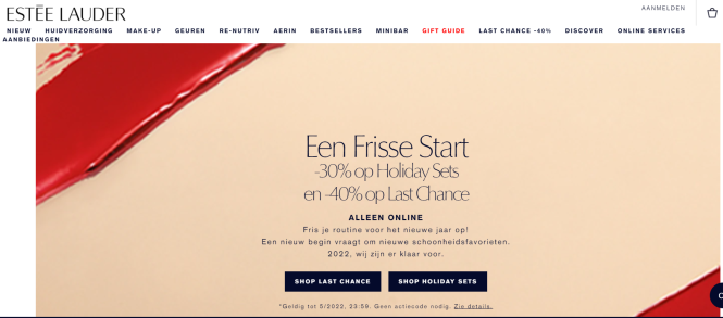 Bij Estee Lauder: Shop nu onze Holiday Sets a...