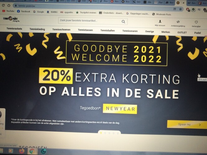 -20% extra korting op alles in de sale