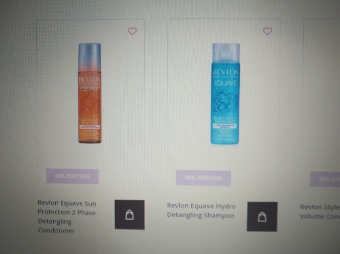 Tot -50% op producten v REVLON bij John Beere...