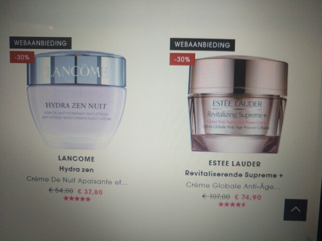 -30% op verschillende producten oa Clarins, F...