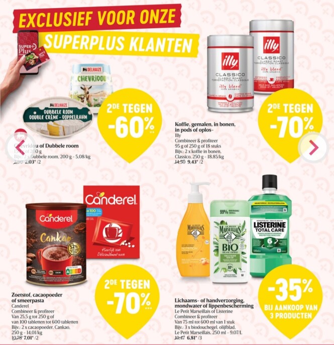 Delhaize vanaf do met superplus kaart meer ko...