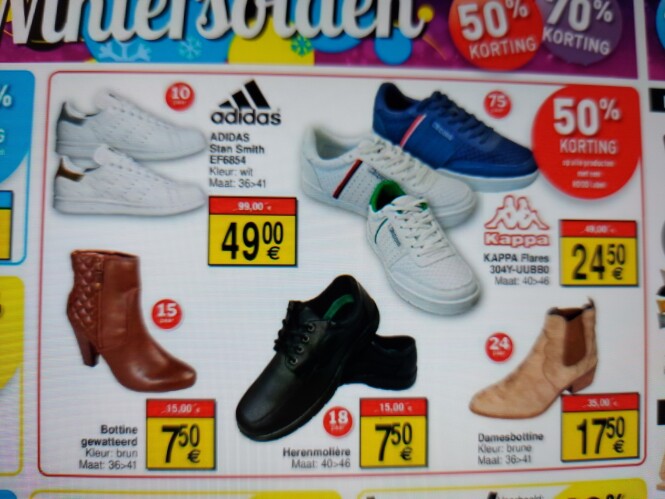 Cora -50% op geselecteerde schoenen o.a. van...