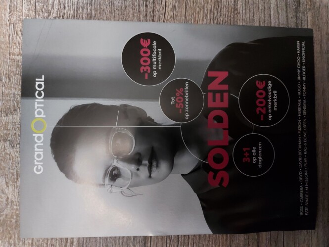 Grandoptical solden -€300 op multifocale merk...