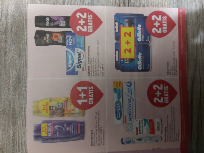 Delhaize 1+1 elseve of frusties haarverzorgin...