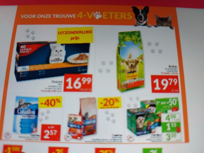 Intermarche -40% canaillou kattenbakvulling p...