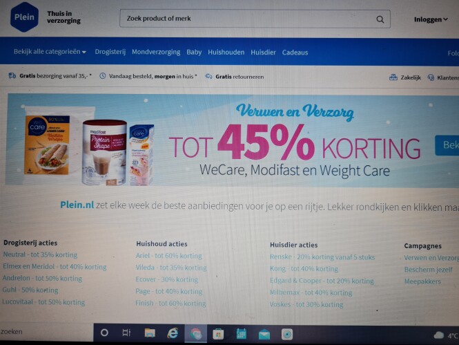 Bij plein.be nu tot 45% korting op Wecate, Mo...