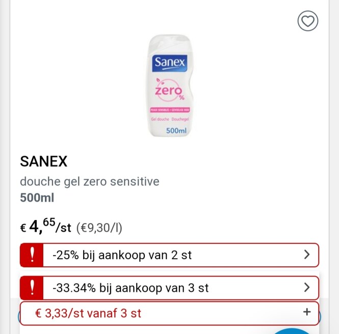 Collect&go sanex, colgate, demak-up -33,34% v...