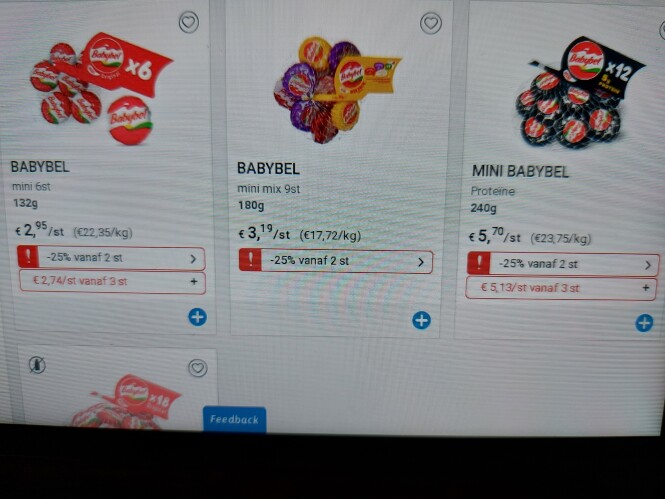 Collect&go babybel -25% vanaf 2 stuks, leerda...