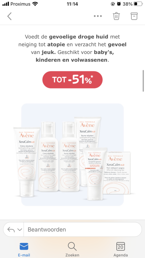 Tot 1 februari korting op selectie huidverzor...