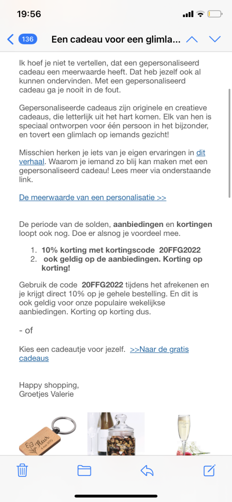 Voor wie een gepersonaliseerd cadeautje zoekt...