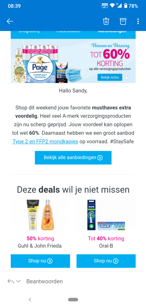 Bij plein.nl is er tot 60% korting op alle ve...