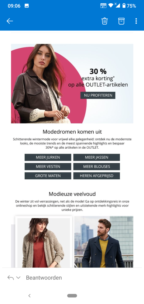 Bij Peter Hahn is er vanaf vandaag 30% extra...