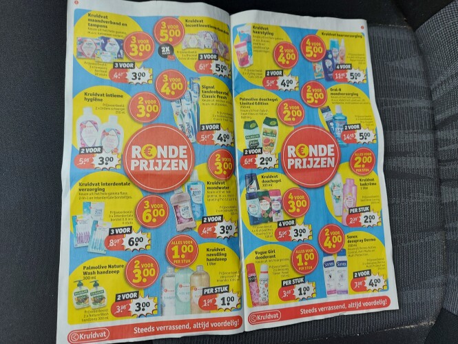 Kruidvat ronde prijzen o.a. palmolive 2 voor...