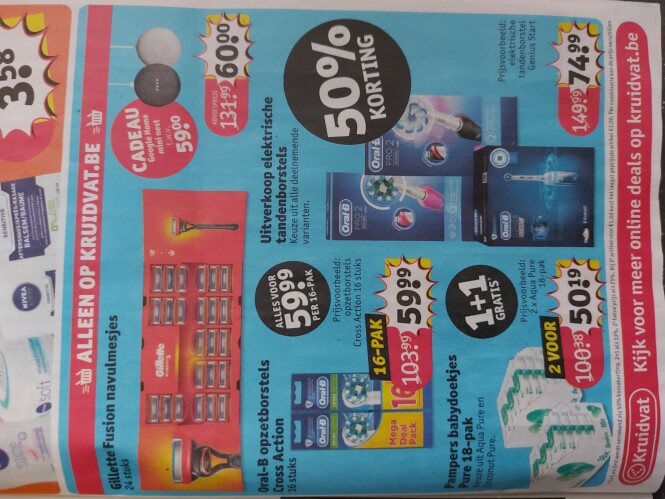 Kruidvat volgende week alleen online gratis g...