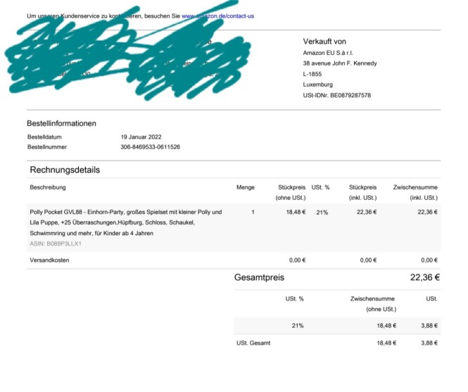 10,63 euro bespaard amazon.de polly pocket pi...