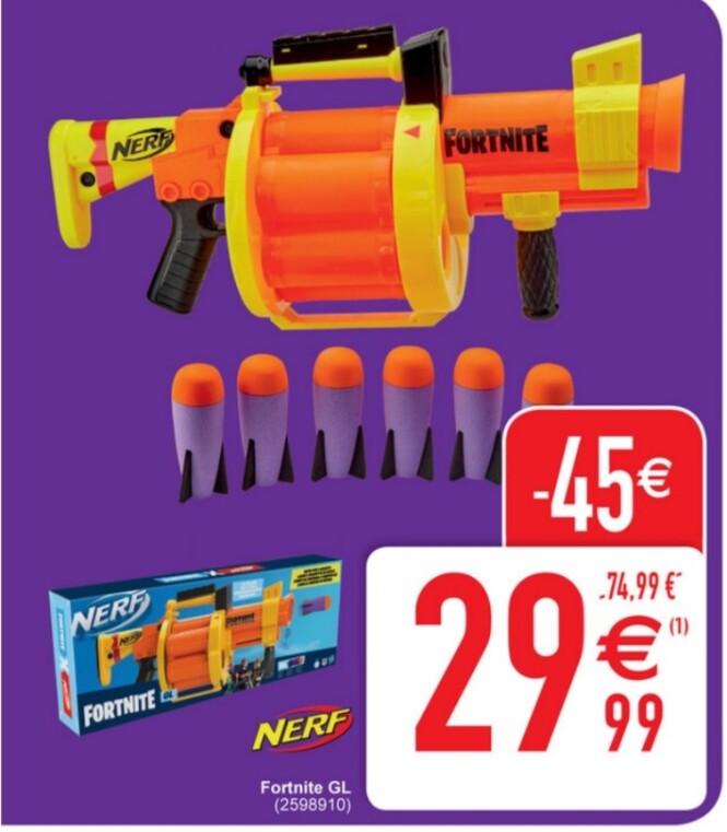 Cora Nerf fortnite GL -€45 van €74.99 voor €2...