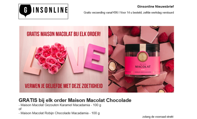 GRATIS bij elk order bij ginsonline https://g...