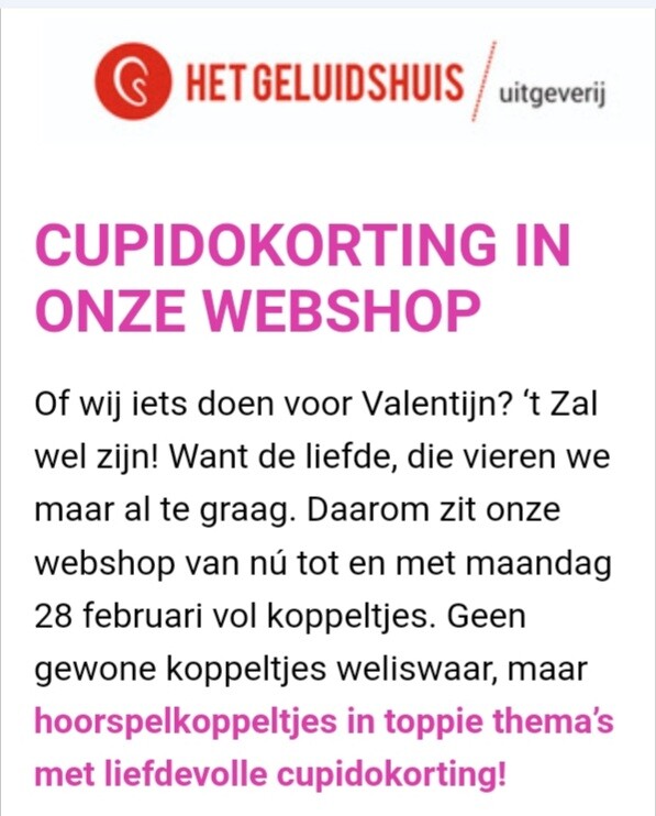 Het Geluidshuis pakt uit met verschillende ko...