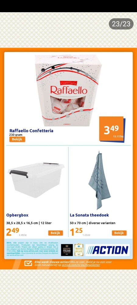 Ongeacht de korting in Colruyt op de raffaell...