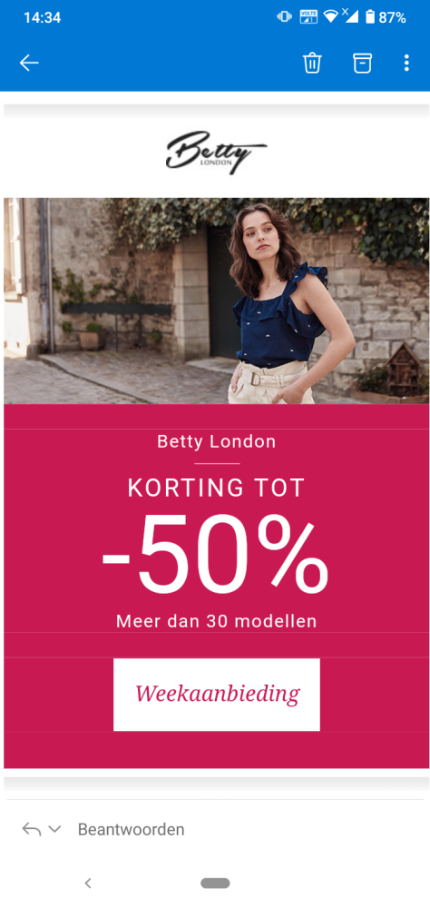 Bij spartoo.be tot 50% korting op Tom Tailor,...