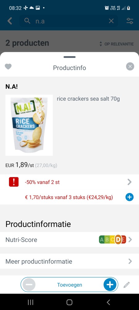 Collect and go n.a! Goedkoper bav 3 vanaf 23/...