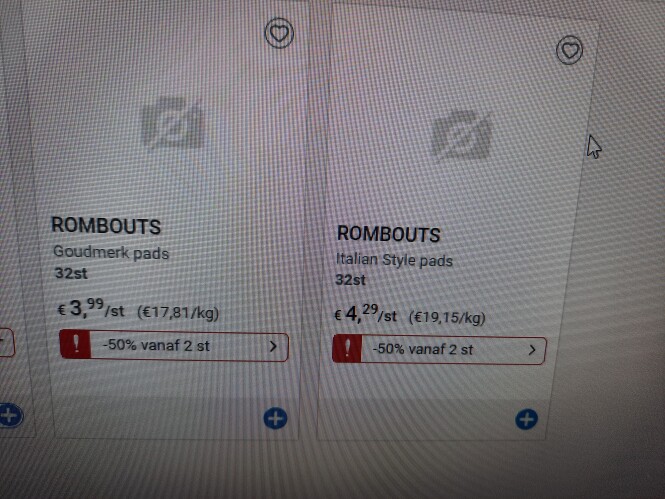 Collect and go en colruyt 23/2- 1/3 rombouts...