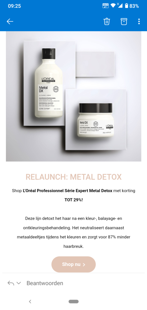 Bij haarshop.nl is er tot 29% korting op L’Or...
