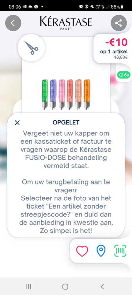 Shopmium -€10 op kerastase