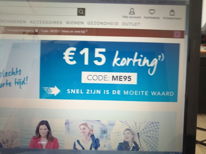 -15€ bij aankoop v 40€