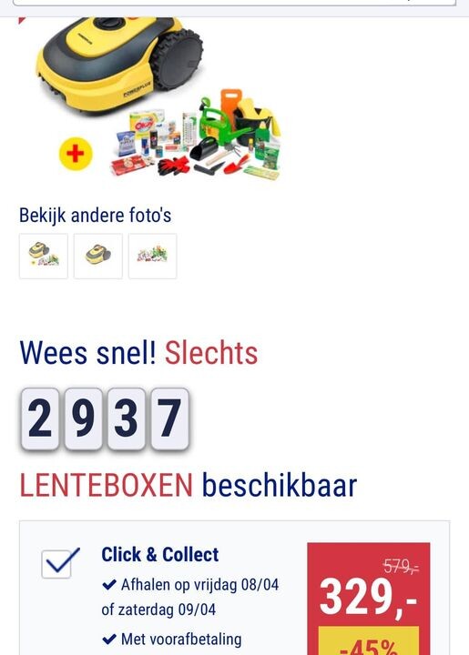 Wie heeft promo lentebox v hubo en weet meer...