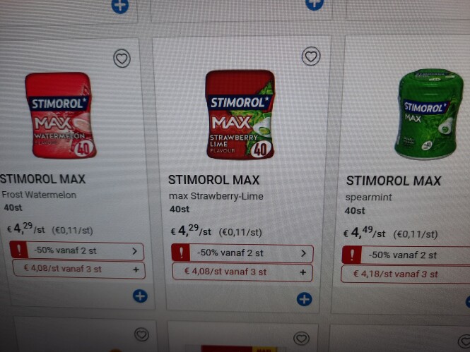 Collect and go stimorol max goedkoper bav 3 e...