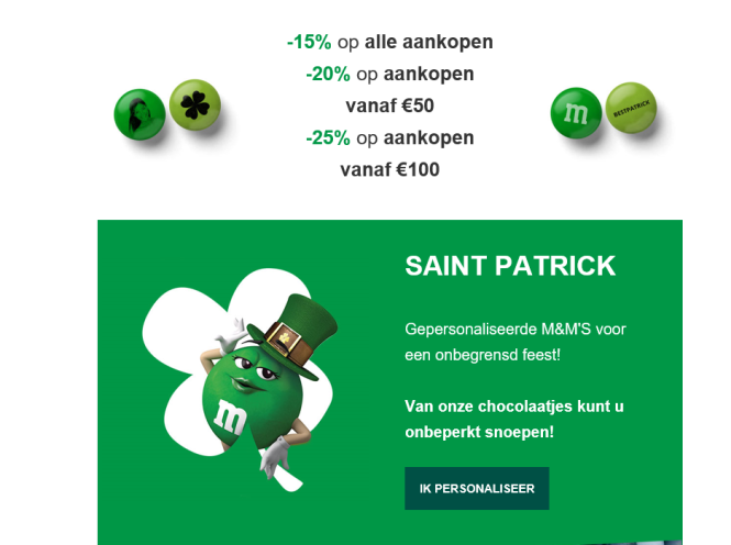 -15% op alle aankopen -20% op aankopen vanaf...